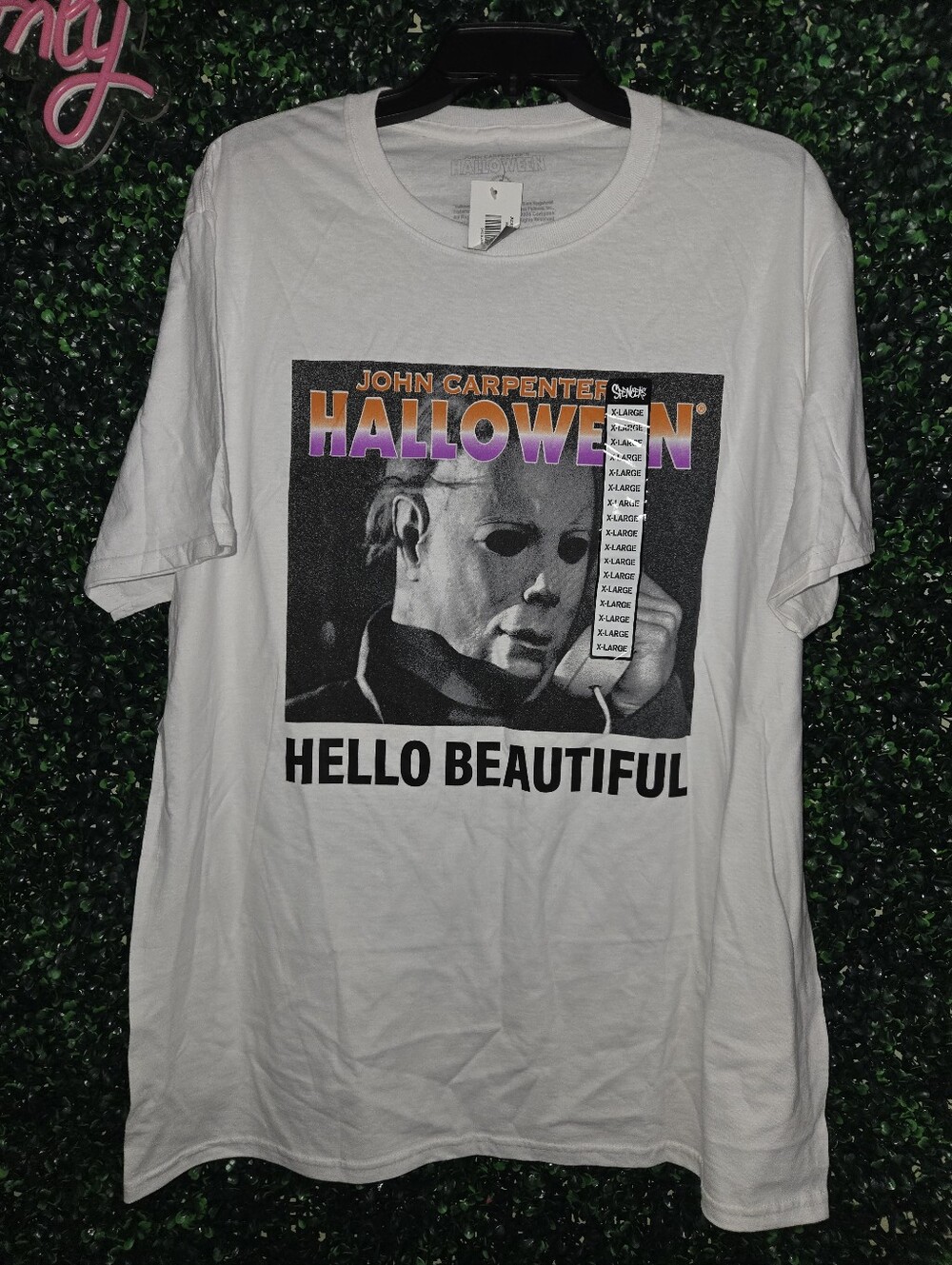New Halloween John Carpenter Shirt XL Hello Beautiful Classic! With Tags